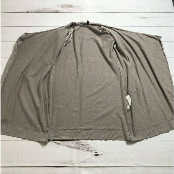 White House Black Market Beige Open Front Cardigan Size Small - Picture 4 of 9